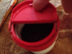 What? Doesn't everyone carry their own container of sprinkles?